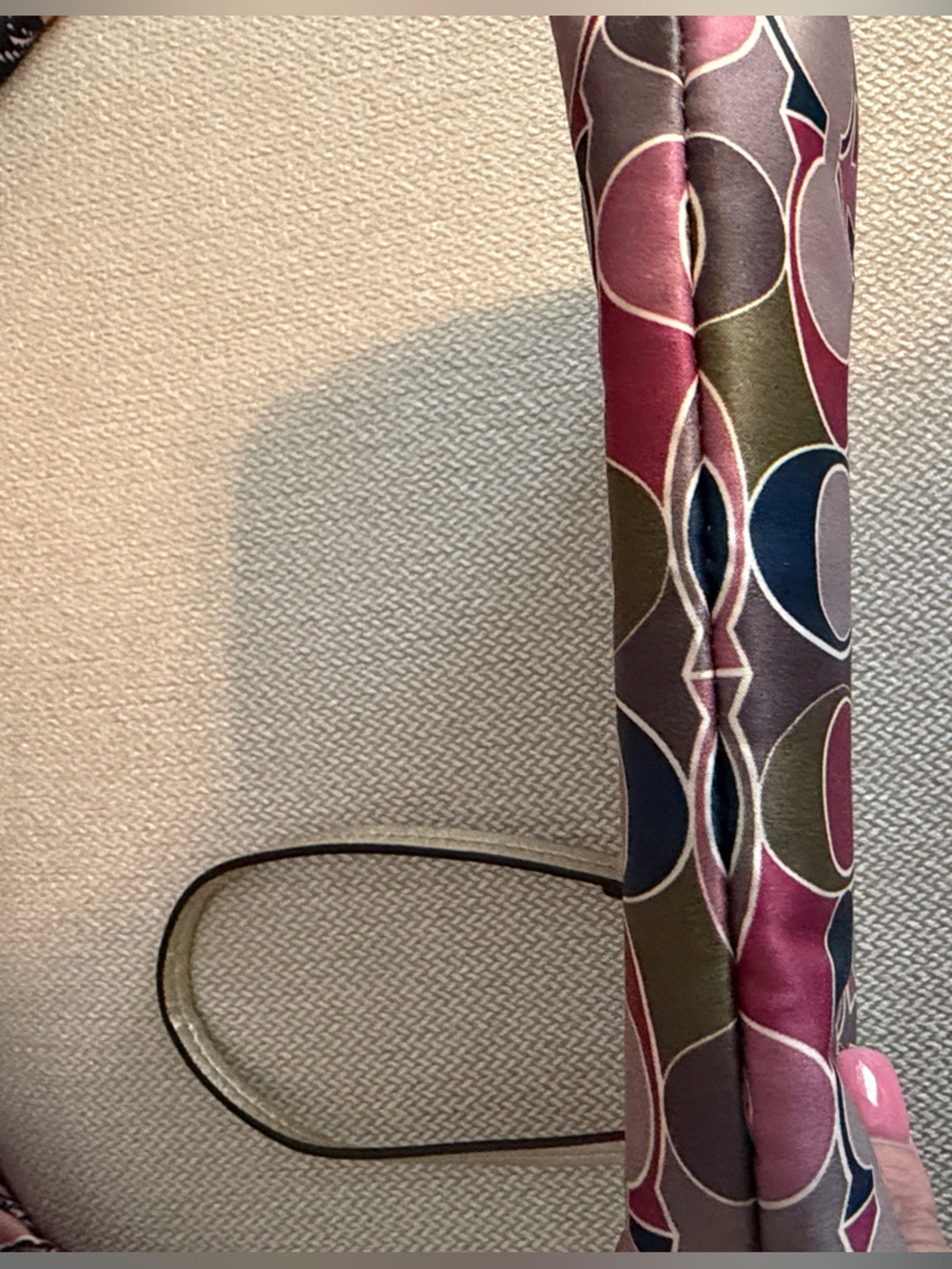 Coach Scarf Print Signature Wristlet - Picture 3 of 6